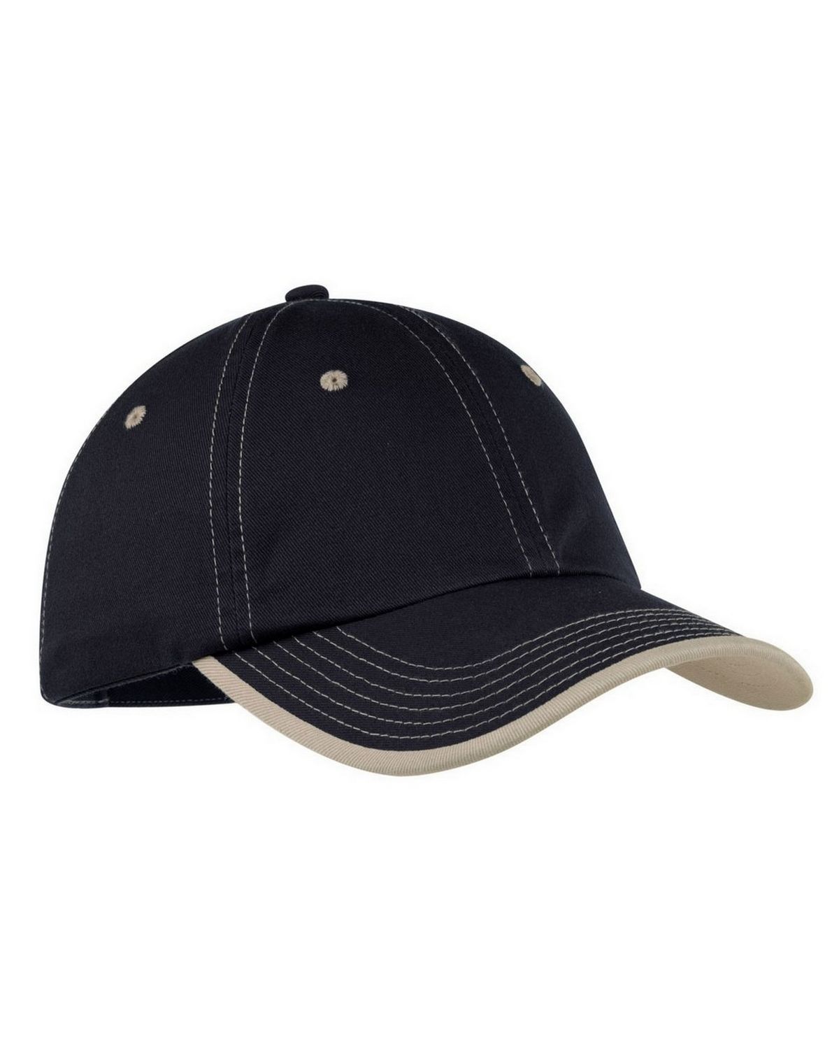 C835 Port Authority Vintage Washed Contrast Stitch Cap C835 Port Authority Vintage Washed Contrast Stitch Cap