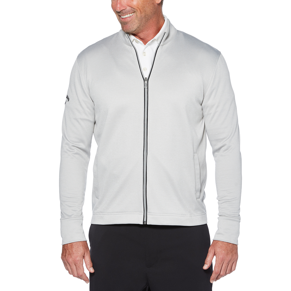 CGM503 Callaway Men's Full Zip Waffle Fleece Jacket