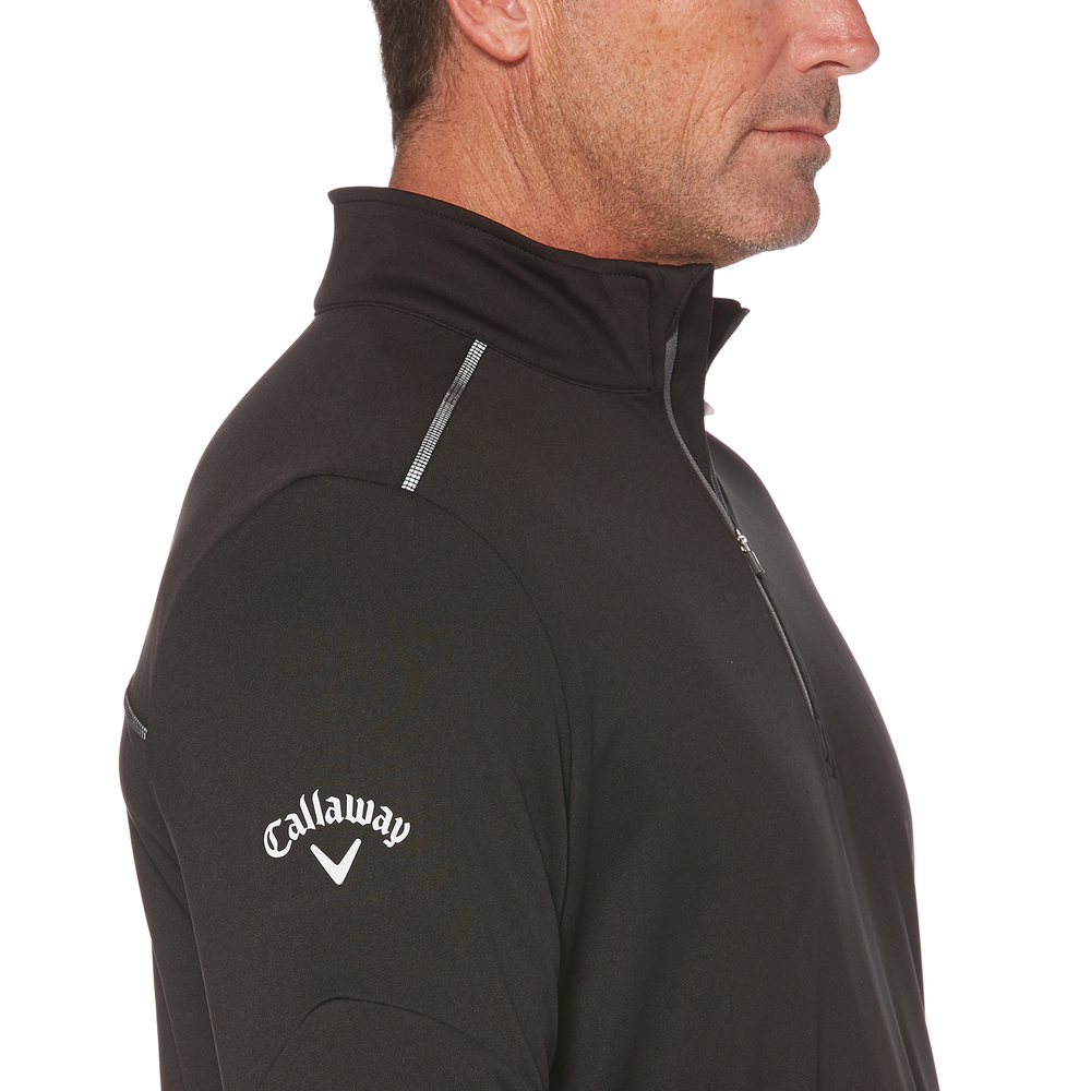 CGM540 Callaway Men's 1/4 Zip Water Repellent Pullover - Siide Image