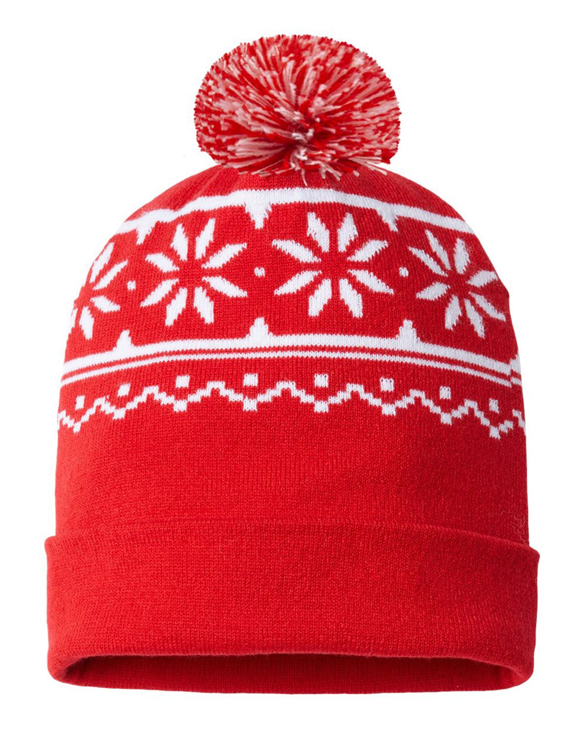 RKF12 CAP AMERICA USA-Made Snowflake Beanie