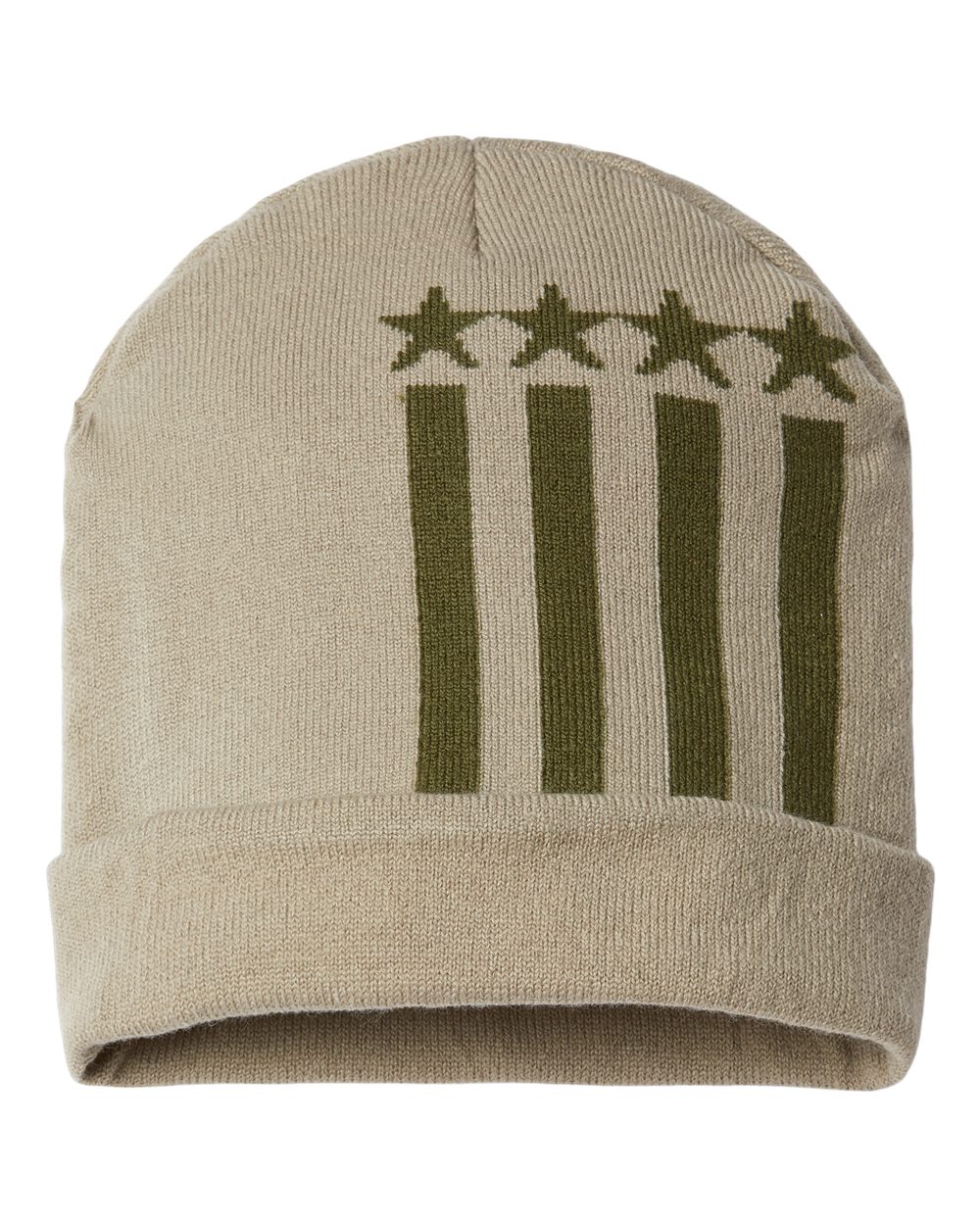 RK12 CAP AMERICA USA-Made Patriotic Cuffed Beanie RK12 CAP AMERICA USA-Made Patriotic Cuffed Beanie