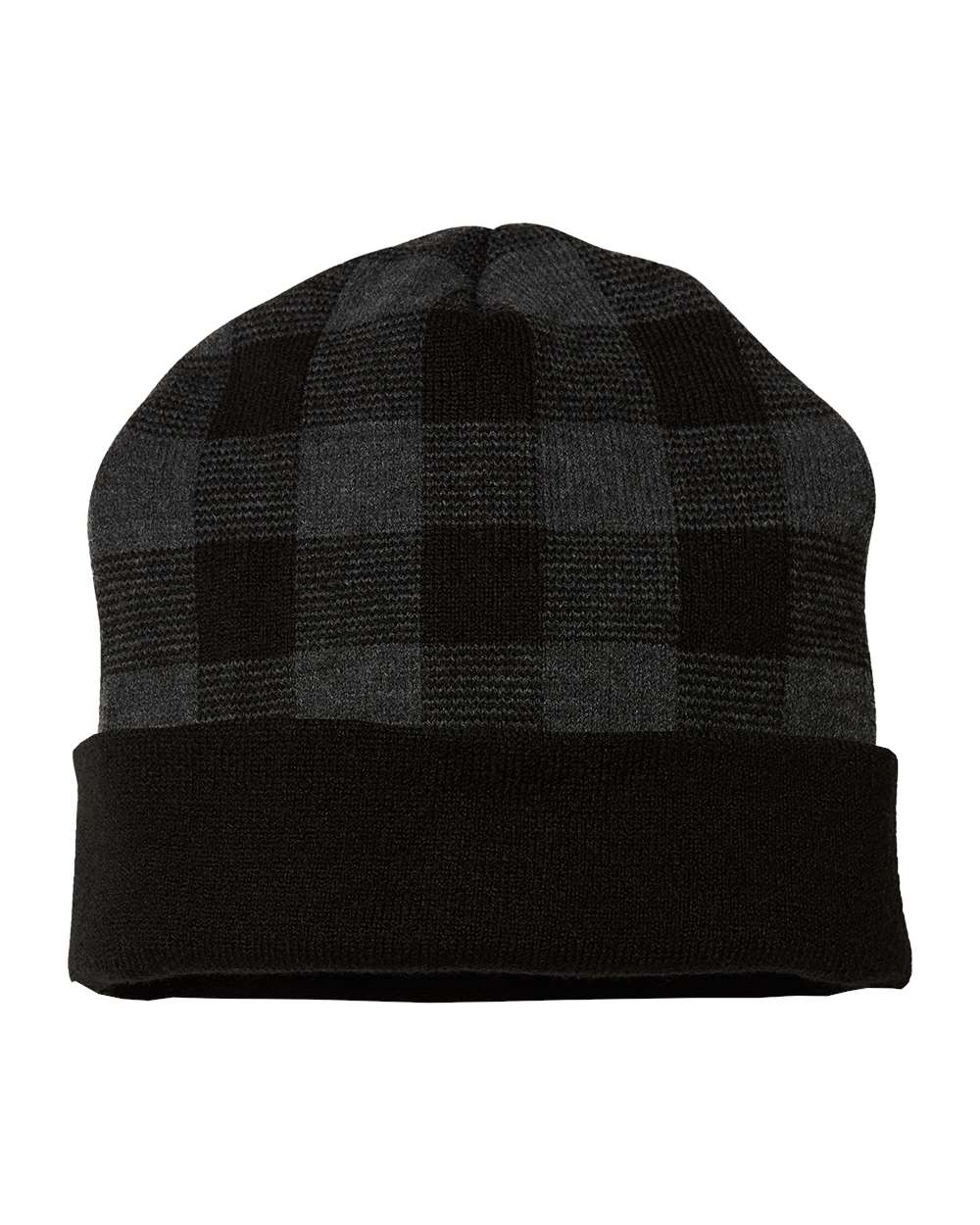 RKP12 CAP AMERICA USA-Made Plaid Beanie RKP12 CAP AMERICA USA-Made Plaid Beanie