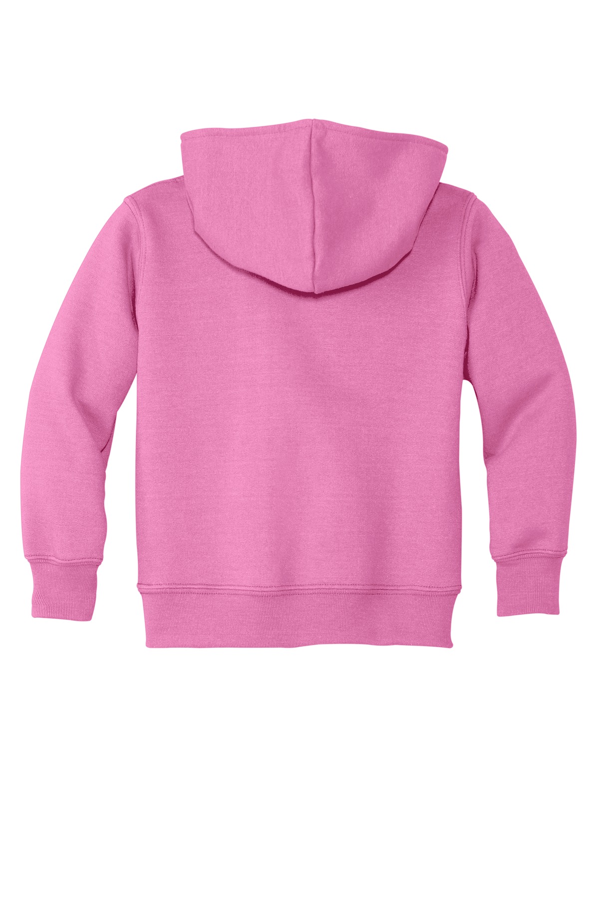 CAR78TH Port & Company Toddler Core Fleece Pullover Hooded Sweatshirt. - Back Image
