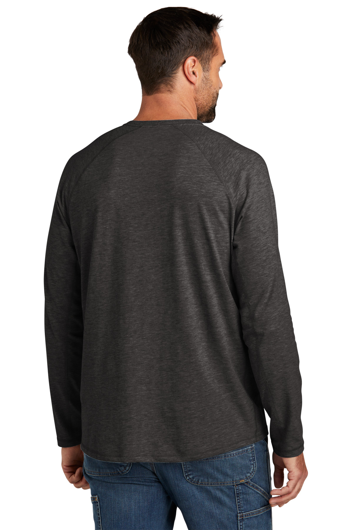 CT106656 Carhartt Force Long Sleeve Pocket T-Shirt - Back Image