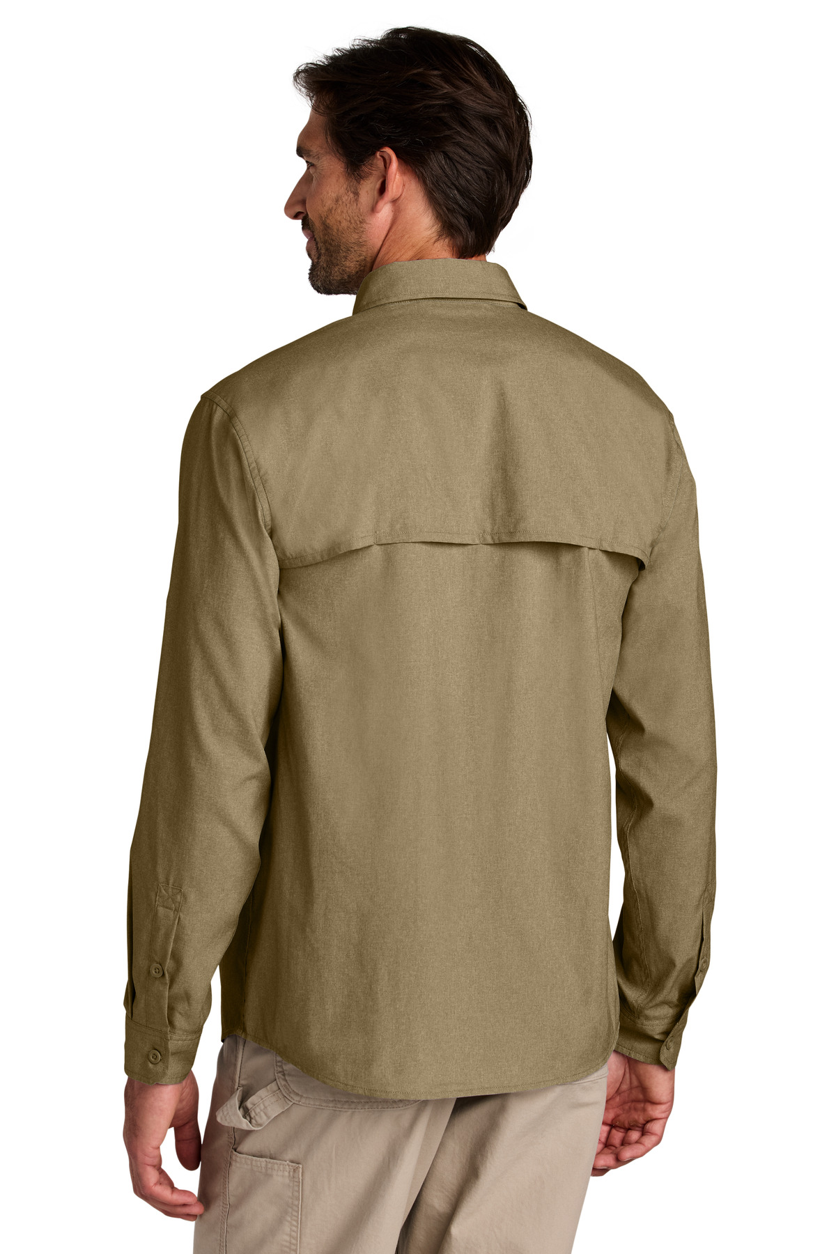 CT107106 Carhartt Force Sun Defender Long Sleeve Shirt - Back Image