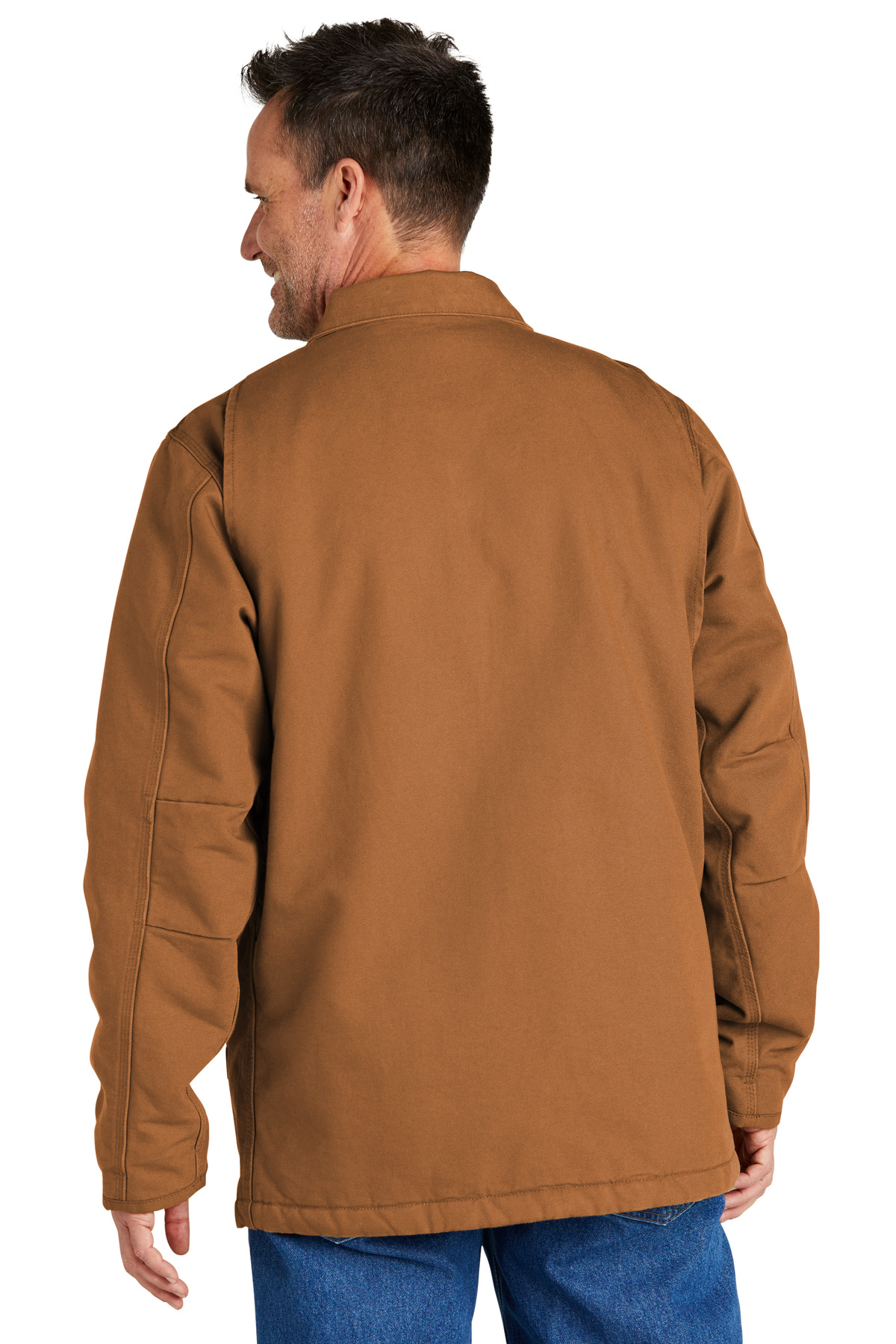 CTT104293 Carhartt Tall Sherpa-Lined Coat - Back Image