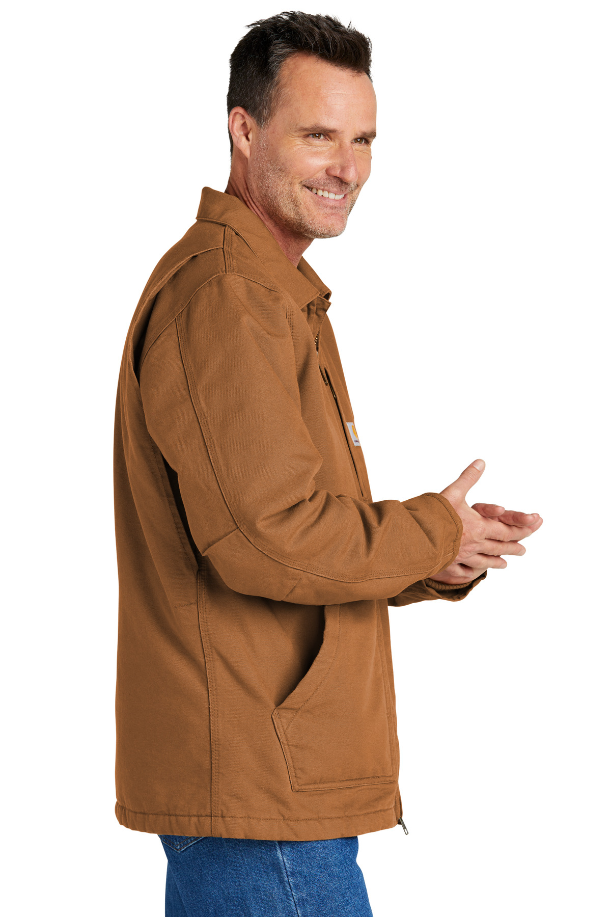 CTT104293 Carhartt Tall Sherpa-Lined Coat - Siide Image