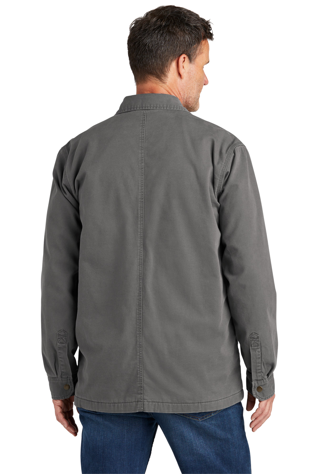 CT105532 Carhartt  Rugged Flex Fleece-Lined Shirt Jac - Back Image
