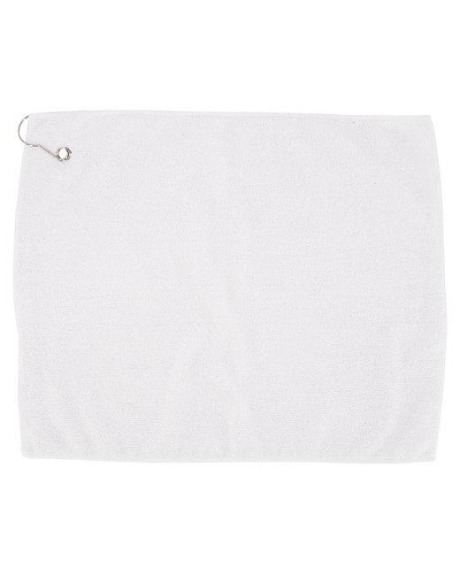 1518MFG Carmel Towel Company Microfiber Towel with Grommet and Hook