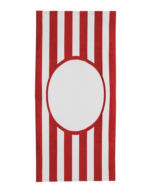 C3060PF Carmel Towel Company Print Friendly College Stripe Towel C3060PF Carmel Towel Company Print Friendly College Stripe Towel