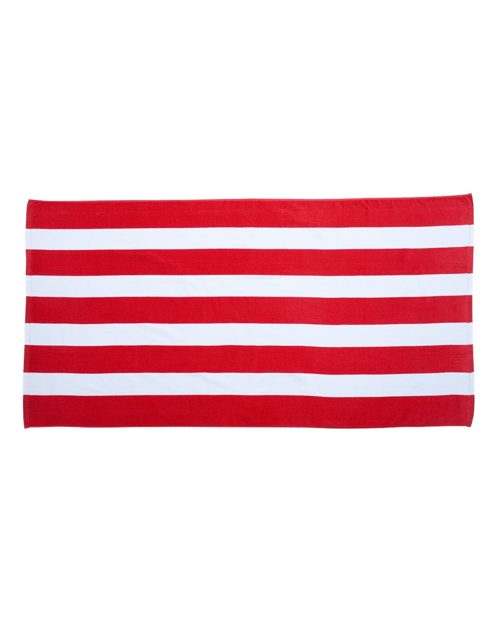 C3060S Carmel Towel Company Cabana Stripe Velour Beach Towel