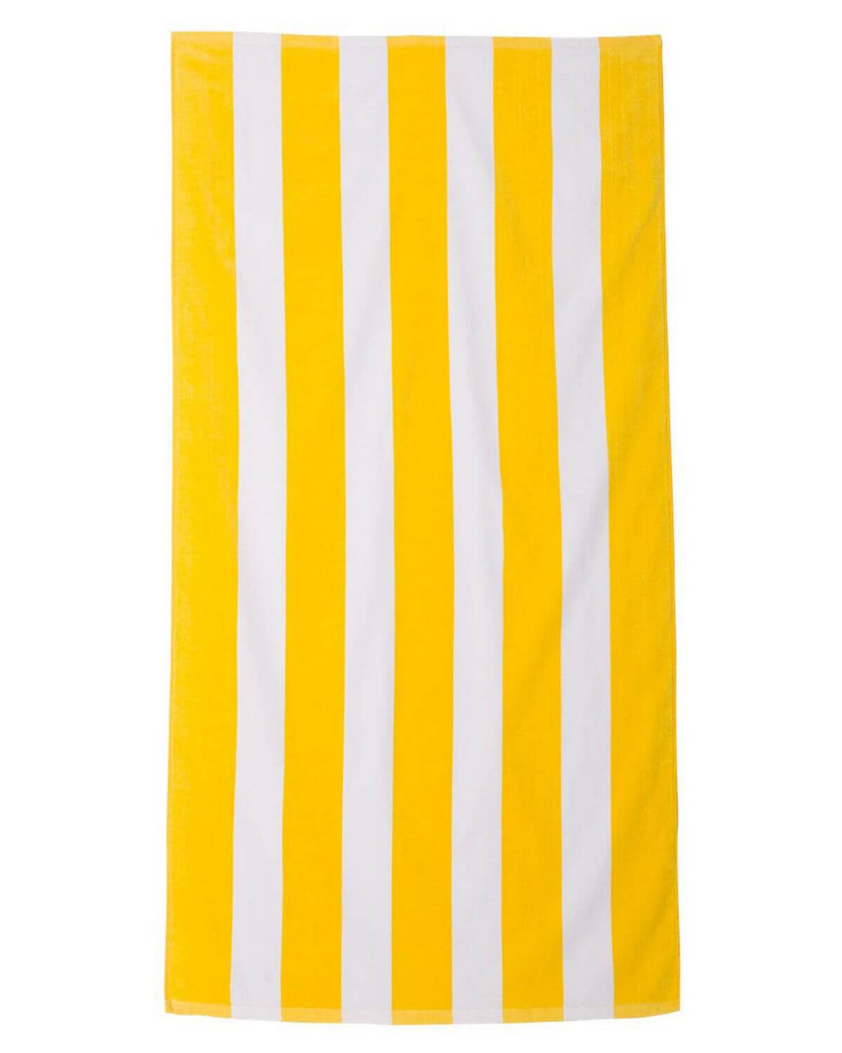 C3060S Carmel Towel Company Cabana Stripe Velour Beach Towel