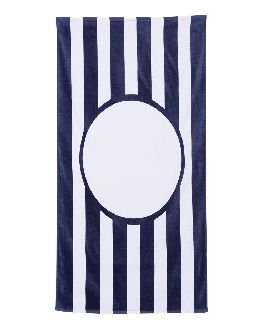 C3060ST Carmel Towel Company Striped Beach Towel - Siide Image