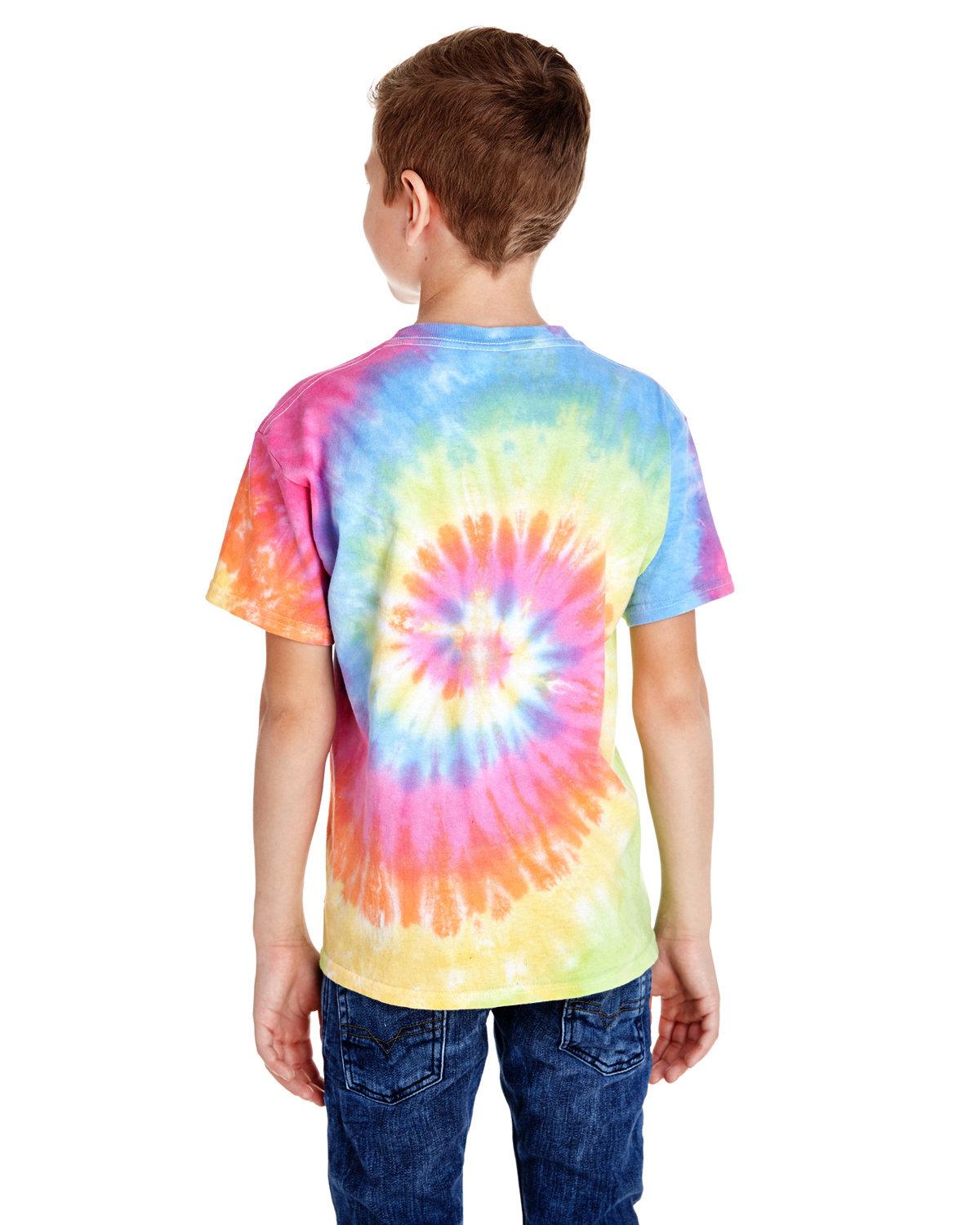 CD100Y Tie-Dye Youth 5.4 oz. 100% Cotton T-Shirt CD100Y Tie-Dye Youth 5.4 oz. 100% Cotton T-Shirt - Back Image