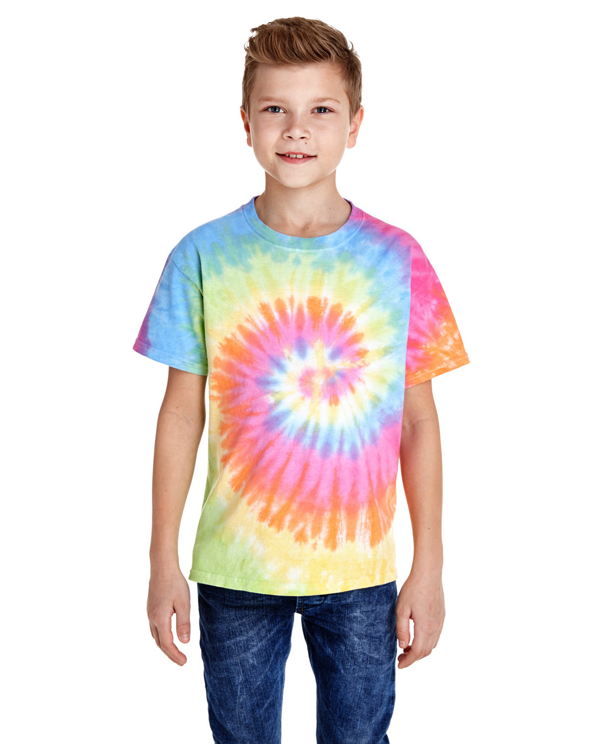 CD100Y Tie-Dye Youth 5.4 oz. 100% Cotton T-Shirt CD100Y Tie-Dye Youth 5.4 oz. 100% Cotton T-Shirt