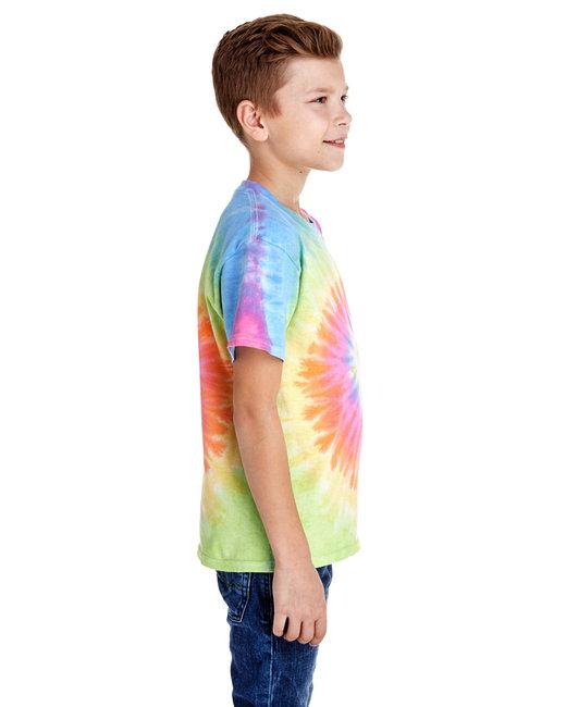 CD100Y Tie-Dye Youth 5.4 oz. 100% Cotton T-Shirt CD100Y Tie-Dye Youth 5.4 oz. 100% Cotton T-Shirt - Siide Image