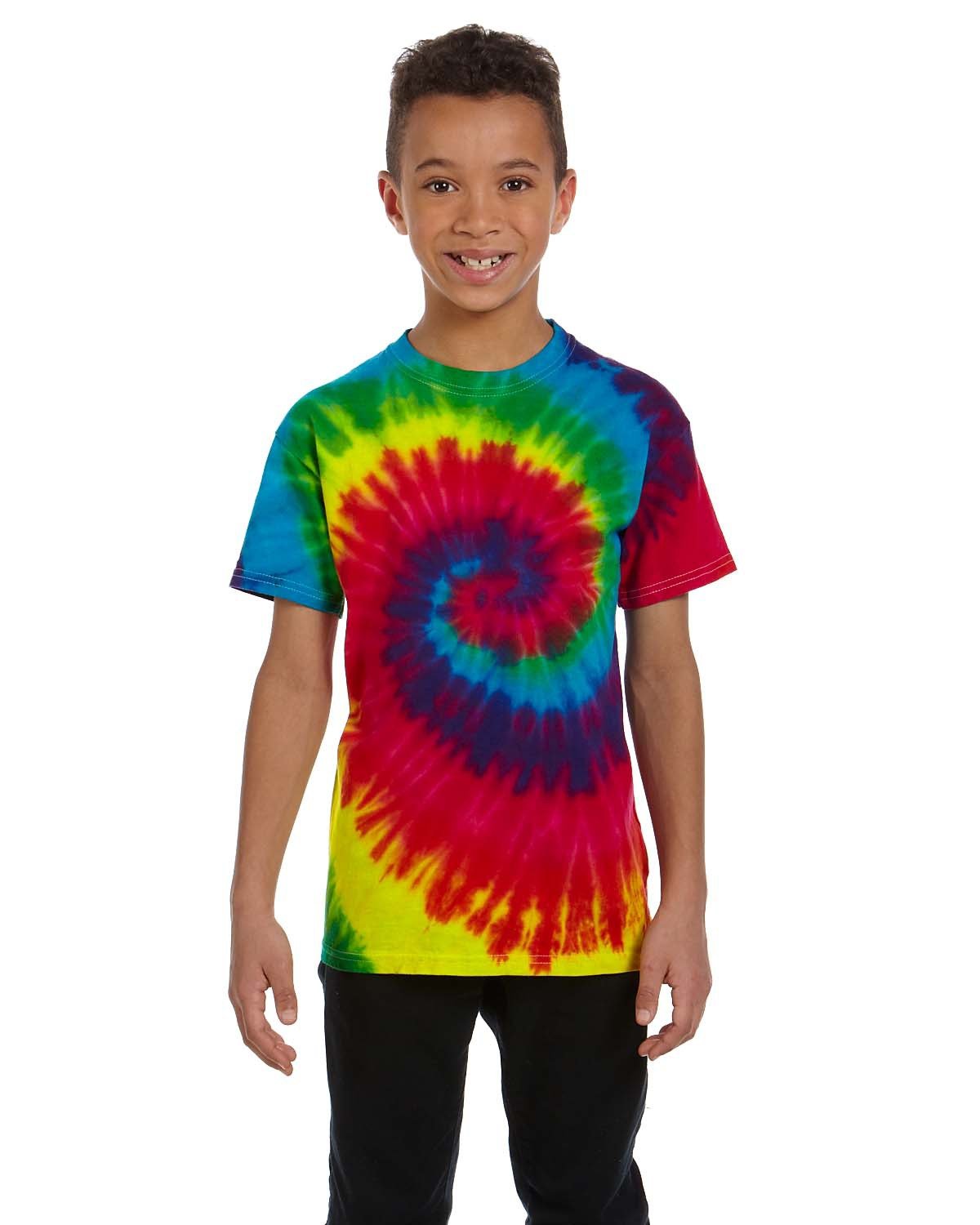 CD100Y Tie-Dye Youth 5.4 oz. 100% Cotton T-Shirt CD100Y Tie-Dye Youth 5.4 oz. 100% Cotton T-Shirt