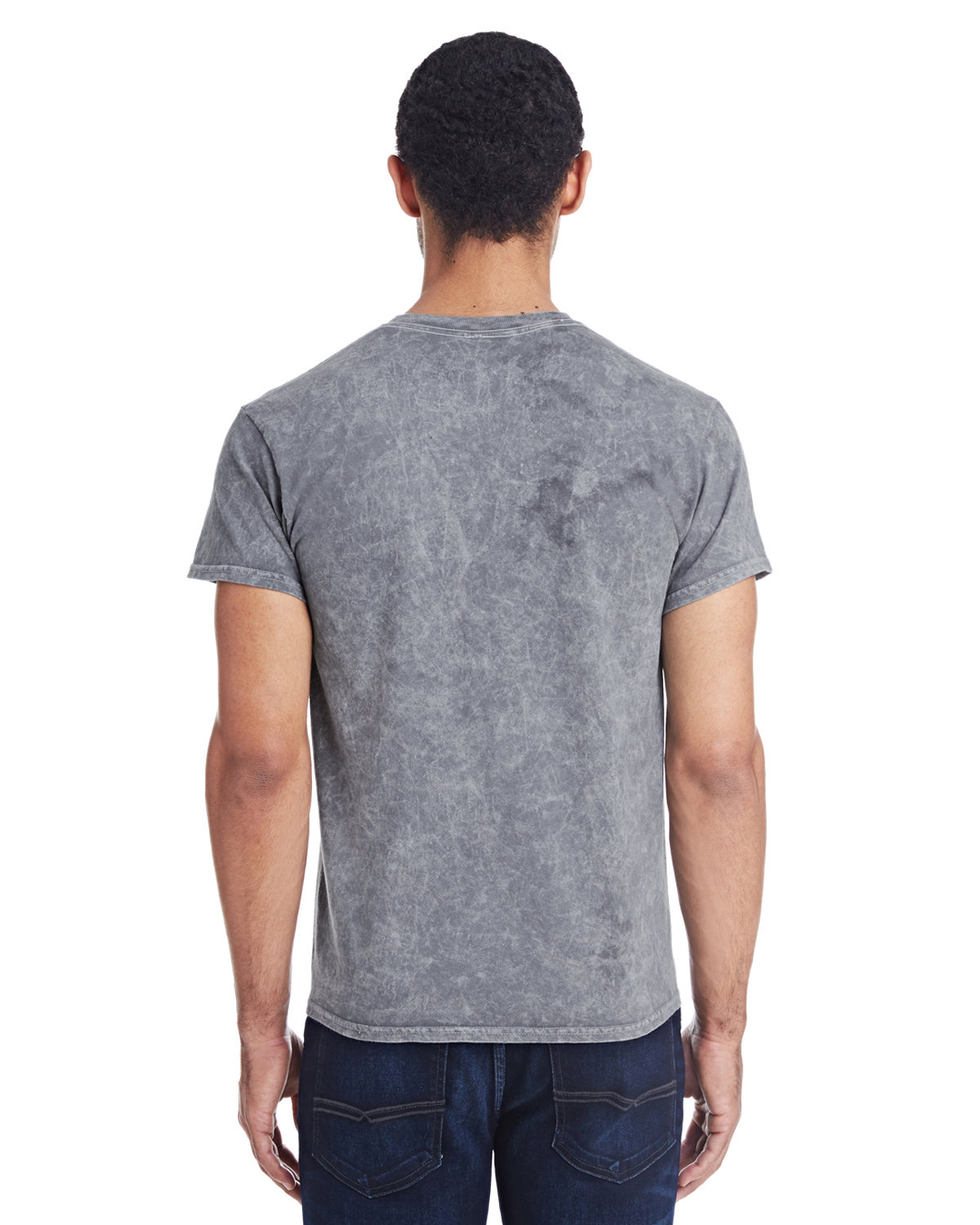 CD1300 Tie-Dye Adult 100% Cotton Vintage Wash T-Shirt - Back Image