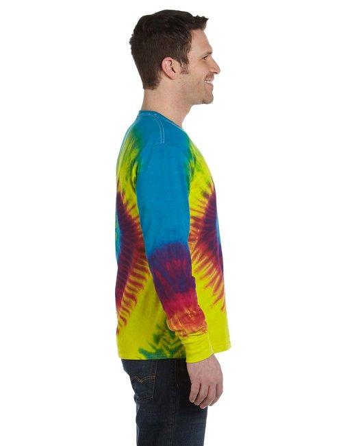 CD2000 Tie-Dye Adult 5.4 oz. 100% Cotton Long-Sleeve T-Shirt - Siide Image