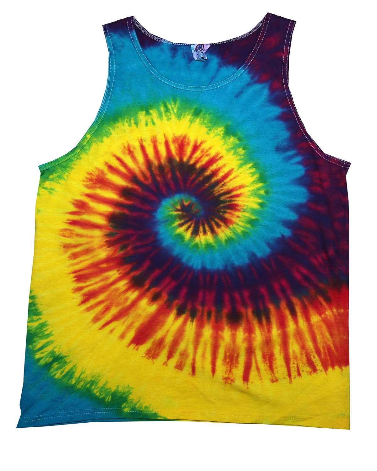 CD3500 Tie-Dye Adult 5.4 oz. 100% Cotton Tank Top