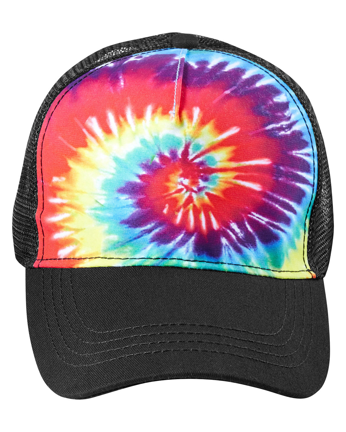 CD9200 Tie-Dye Adult Trucker Hat
