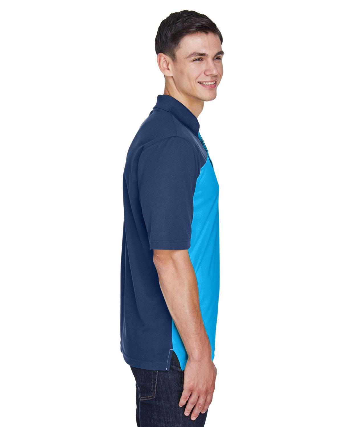 CE101 Core 365 Mens Balance Colorblock Performance Piqué Polo - Siide Image
