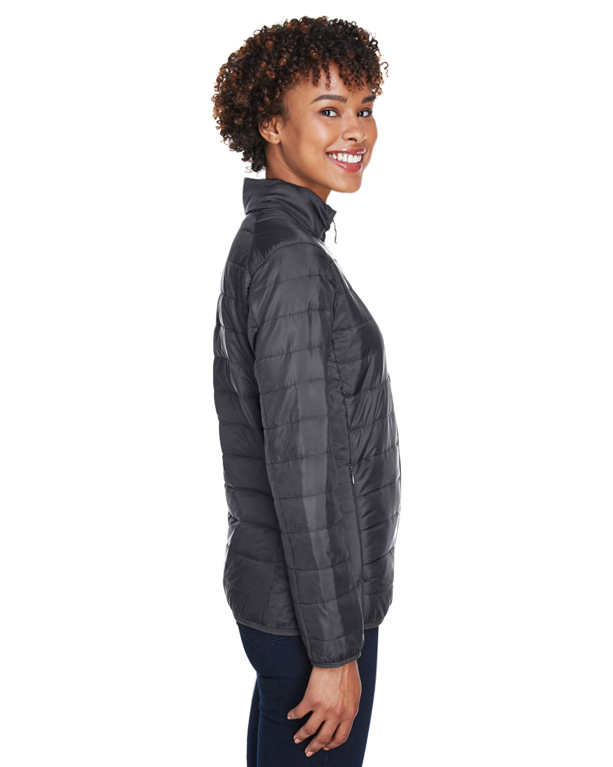CE700W Core 365 Ladies Prevail Packable Puffer Jacket - Siide Image