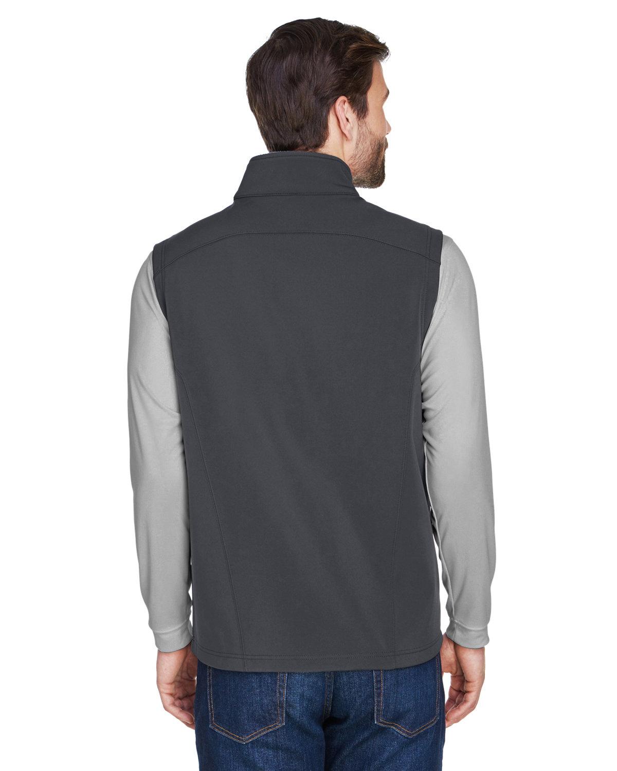 CE701 Core 365 Mens Cruise Two-Layer Fleece Bonded Soft Shell Vest - Back Image