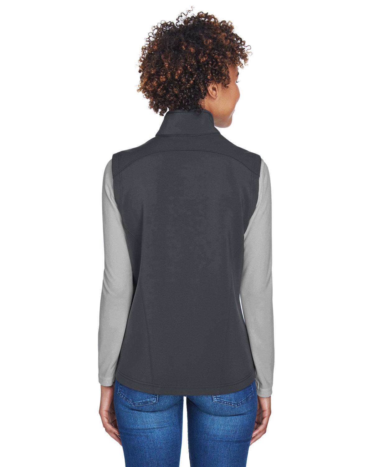CE701W Core 365 Ladies Cruise Two-Layer Fleece Bonded Soft Shell Vest - Back Image