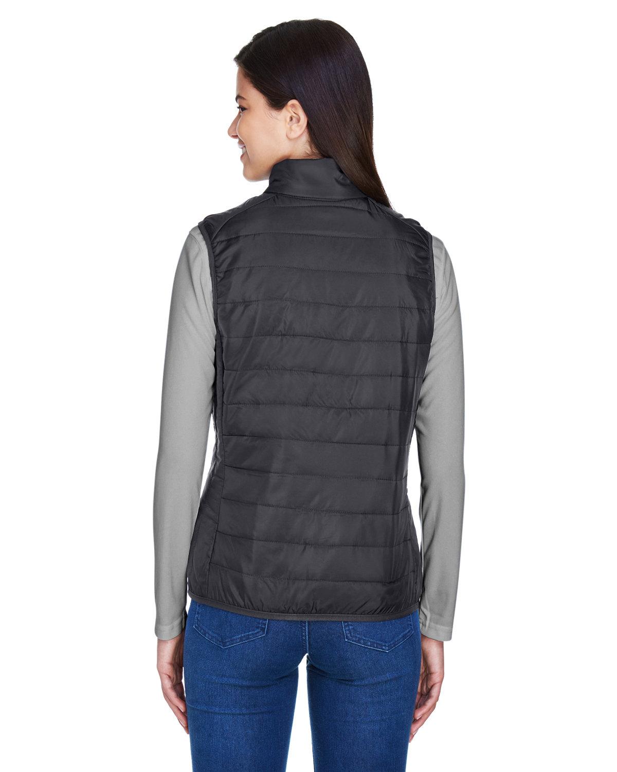CE702W Core 365 Ladies Prevail Packable Puffer Vest - Back Image