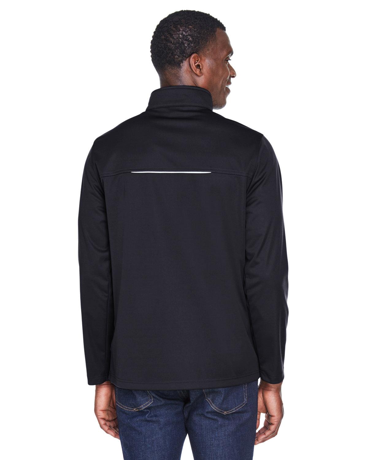 CE708 Core 365 Mens Techno Lite Three-Layer Knit Tech-Shell - Back Image