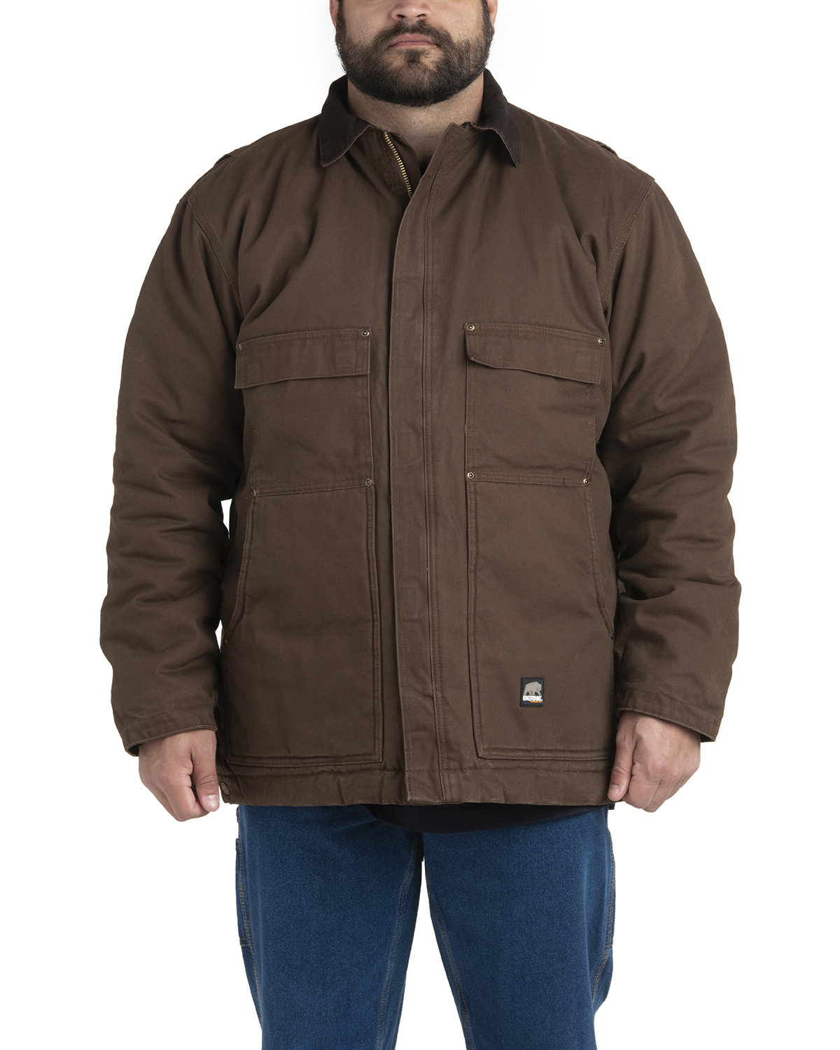 CH377 Berne Mens Highland Washed Chore Jacket CH377 Berne Mens Highland Washed Chore Jacket