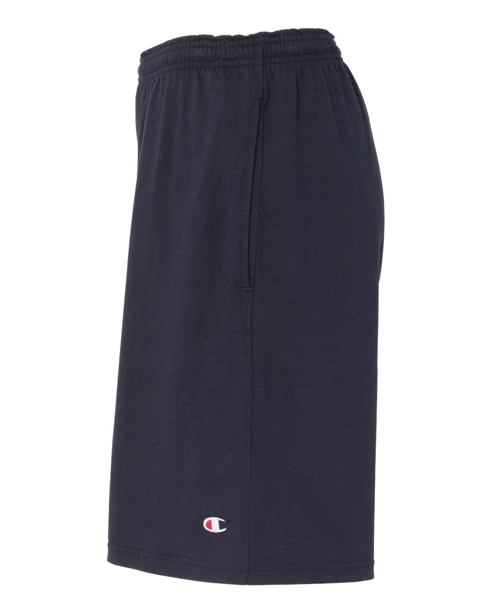 8180 Champion Cotton Jersey 9" Shorts with Pockets - Siide Image