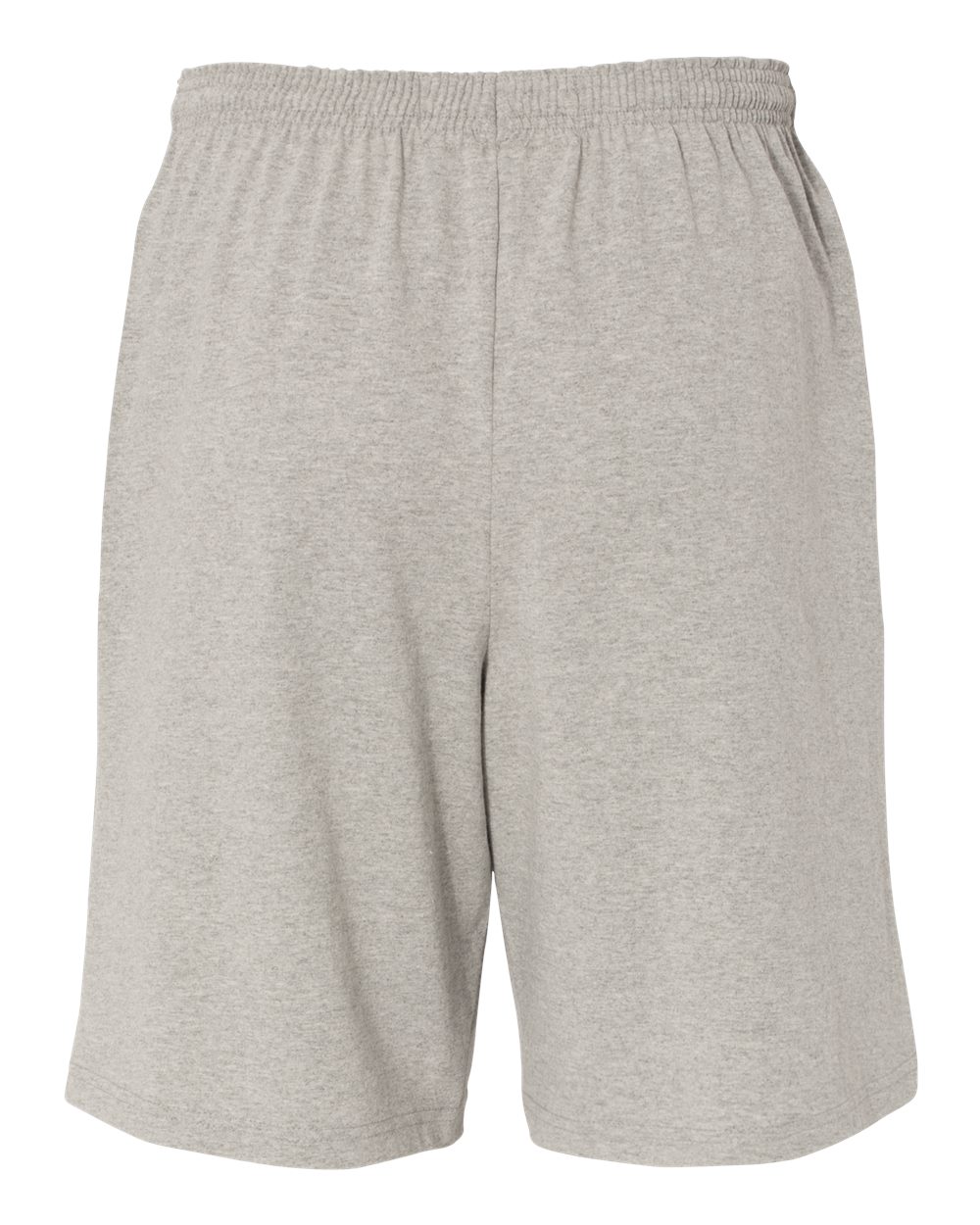 8180 Champion Cotton Jersey 9" Shorts with Pockets - Back Image