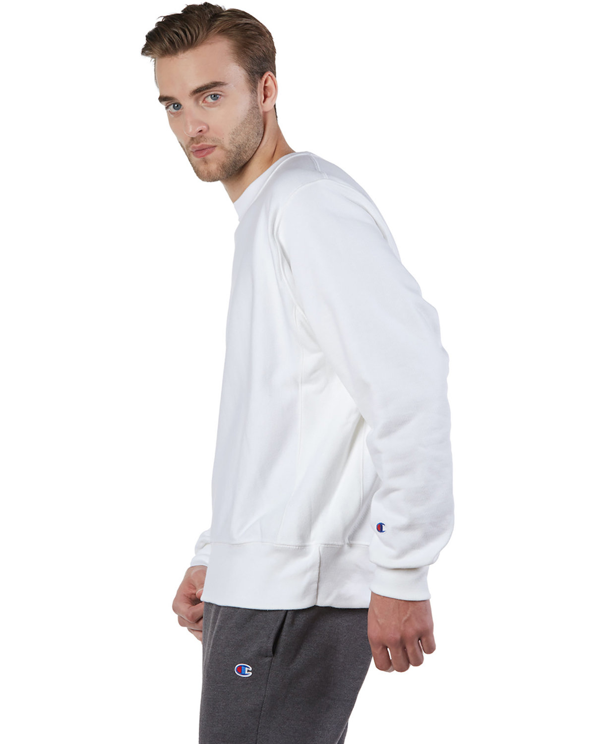S1049 Champion Adult Reverse Weave Crew - Siide Image