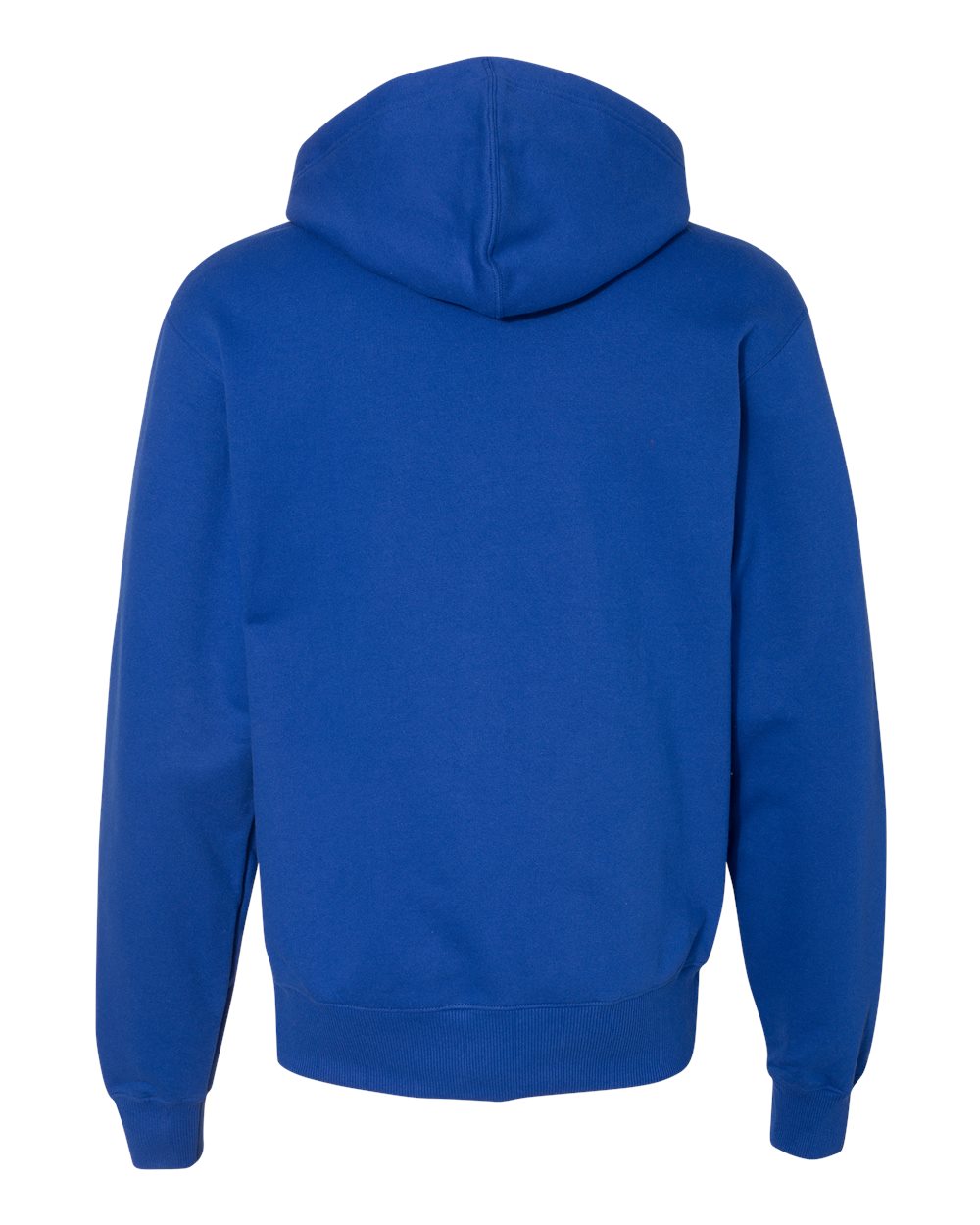 S185 Champion Cotton Max Hooded Quarter-Zip Sweatshirt - Back Image