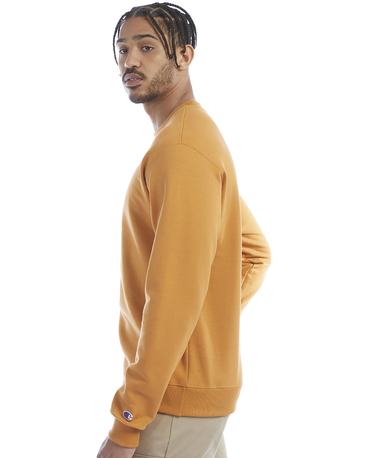 S600 Champion Double Dry Eco Crewneck Sweatshirt - Siide Image