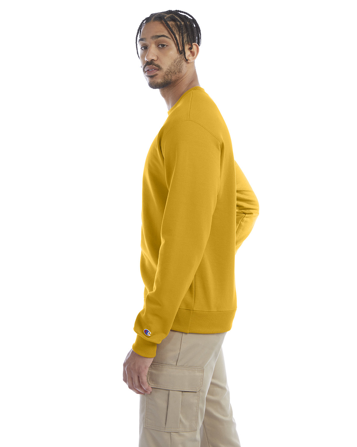 S600 Champion Double Dry Eco Crewneck Sweatshirt - Siide Image