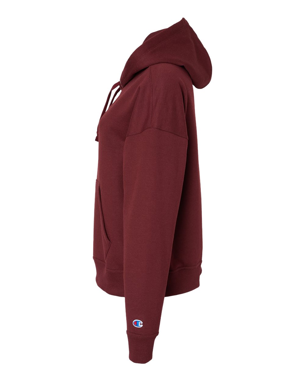 S760 Champion Ladies PowerBlend Relaxed Hooded Sweatshirt - Siide Image