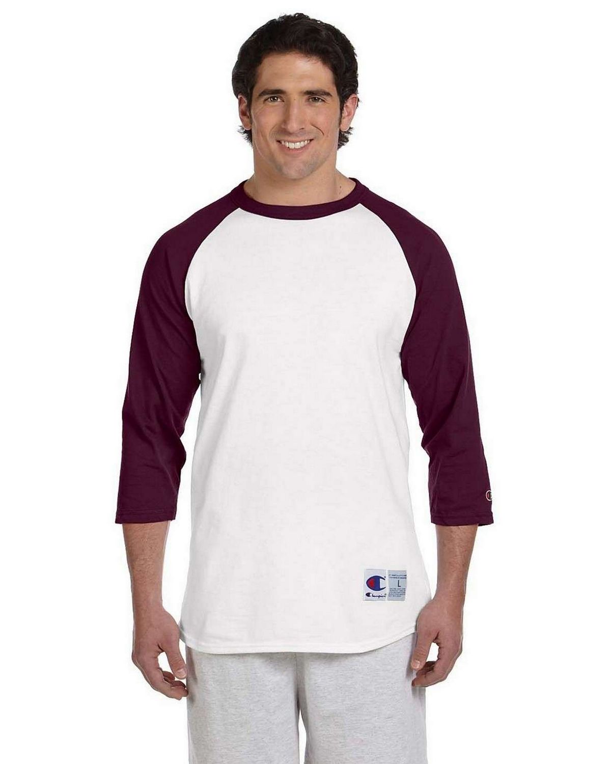 T1397 Champion Adult Raglan T-Shirt
