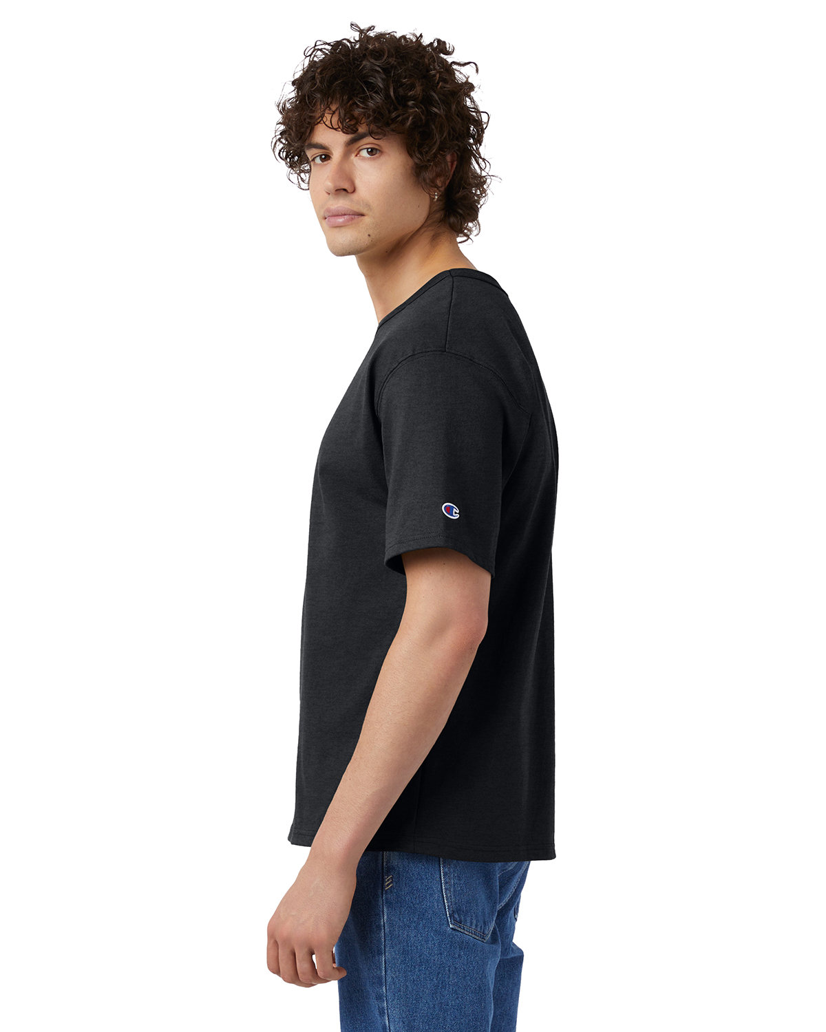 T2102 Champion Adult 7 oz. Heritage Jersey T-Shirt T2102 Champion Adult 7 oz. Heritage Jersey T-Shirt - Siide Image