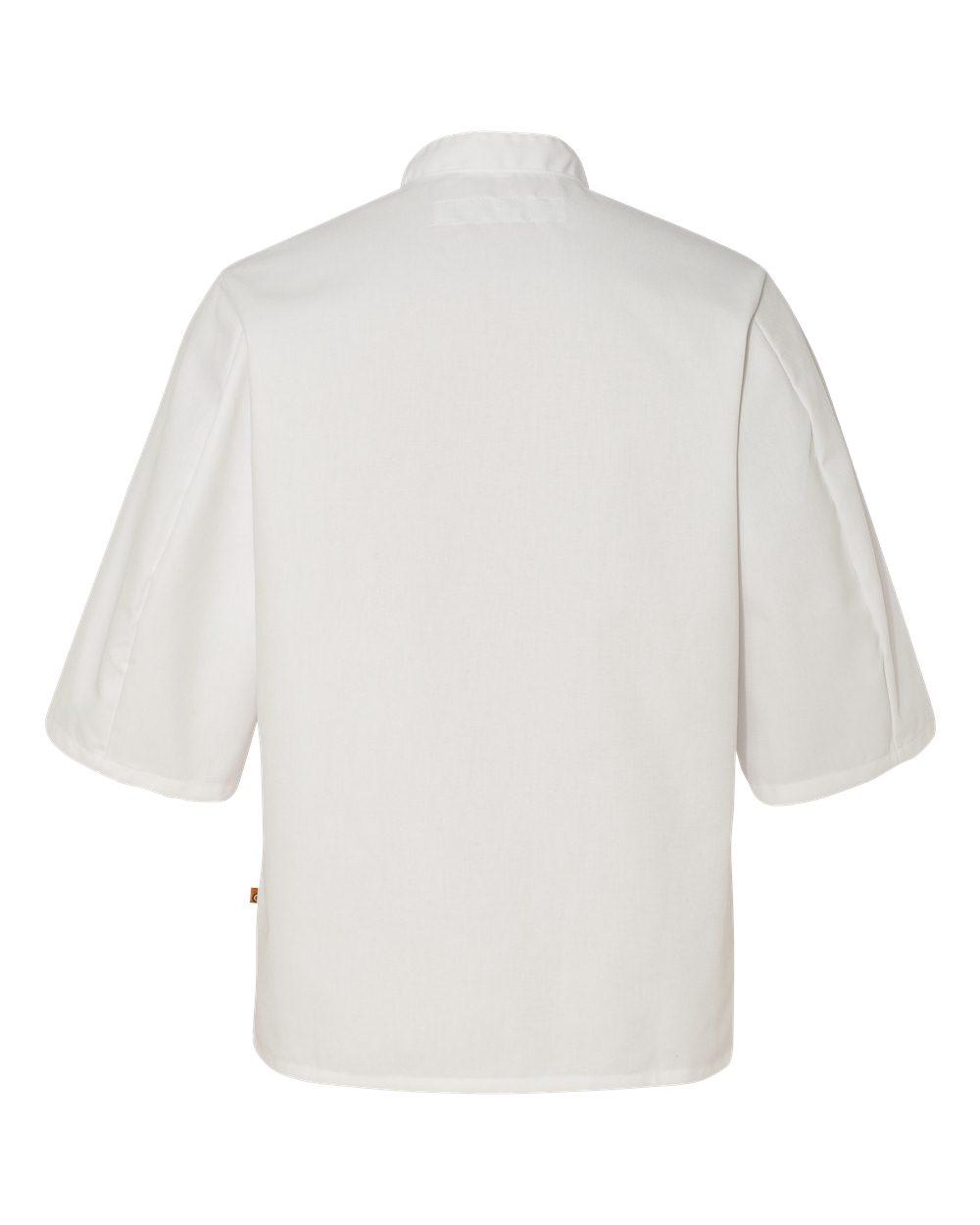 0404 Chef Designs Half Sleeve Chef Coat - Back Image