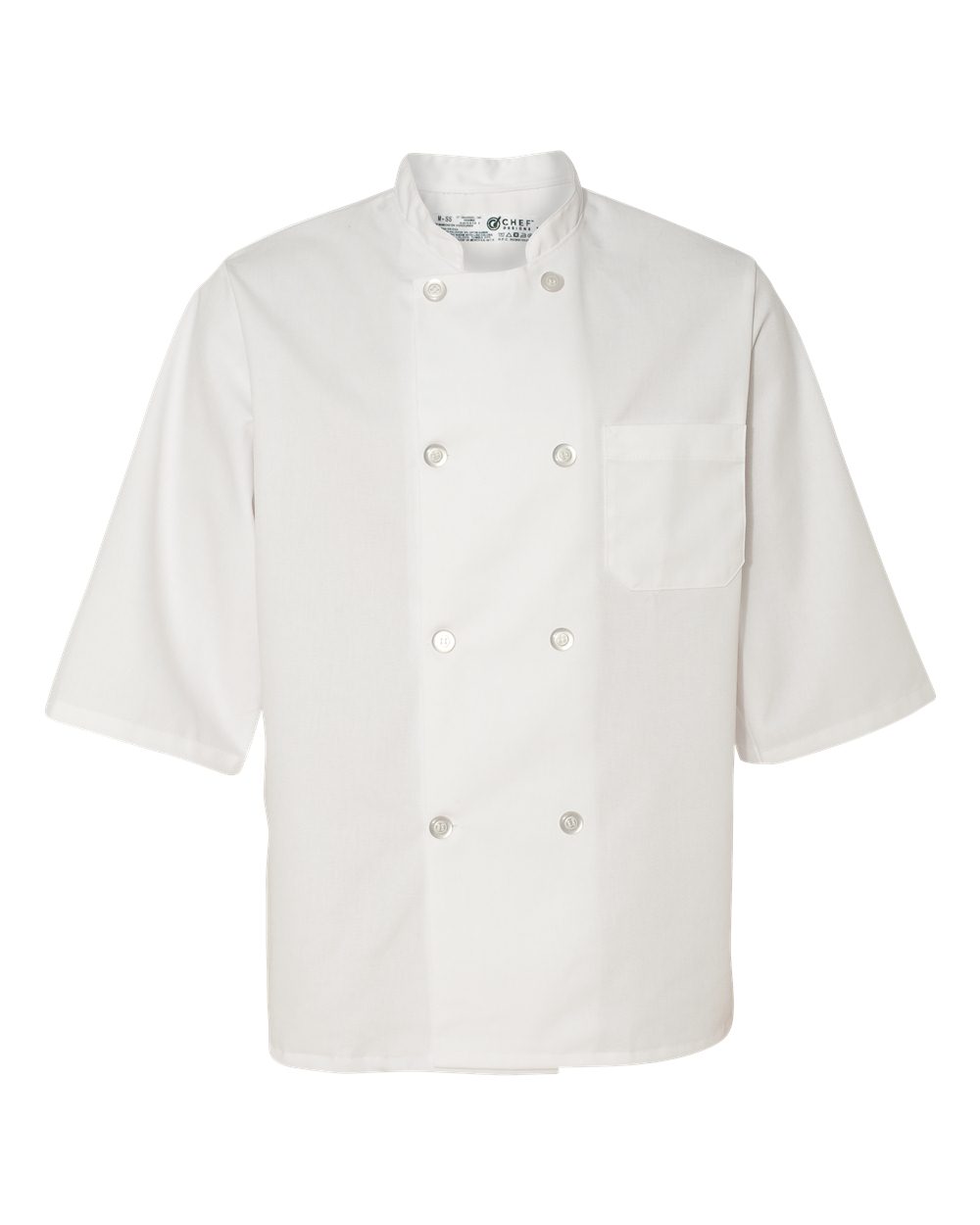 0404 Chef Designs Half Sleeve Chef Coat