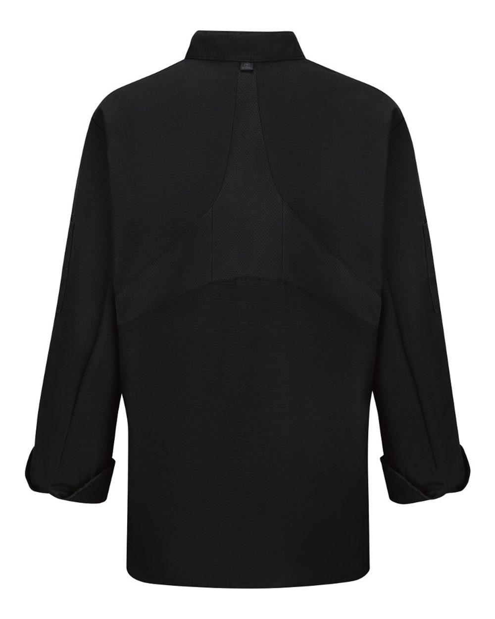 041X Chef Designs Womens Mimix Chef Coat with OilBlok - Back Image