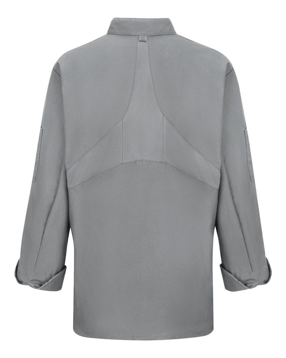 041X Chef Designs Womens Mimix Chef Coat with OilBlok - Back Image