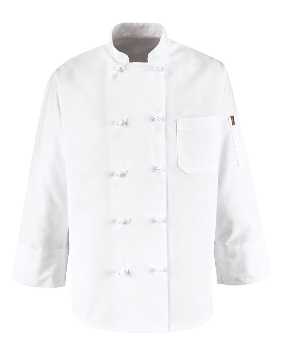 0421 Chef Designs Ten Knot Button Chef Coat
