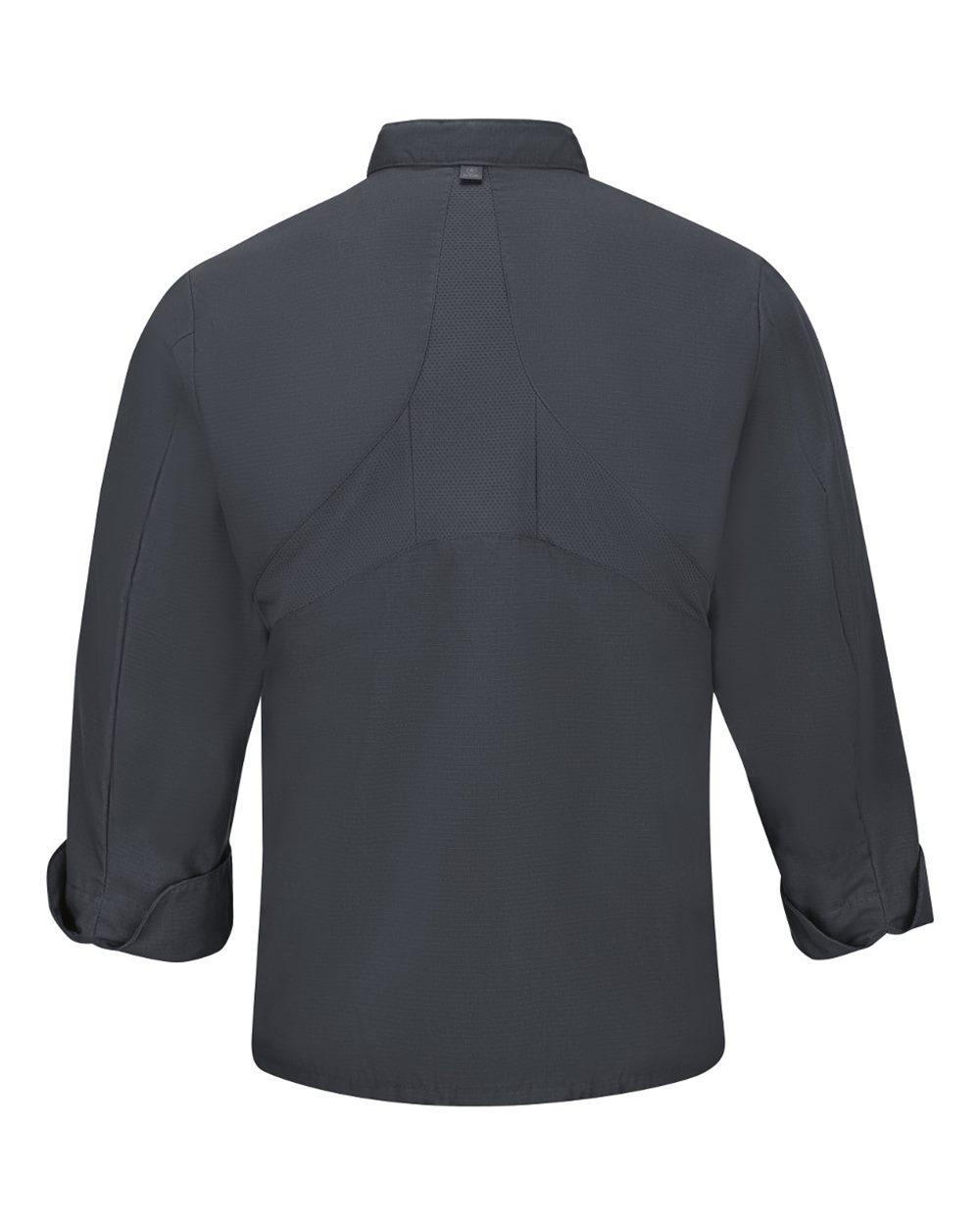 042X Chef Designs Mimix Chef Coat with OilBlok - Back Image