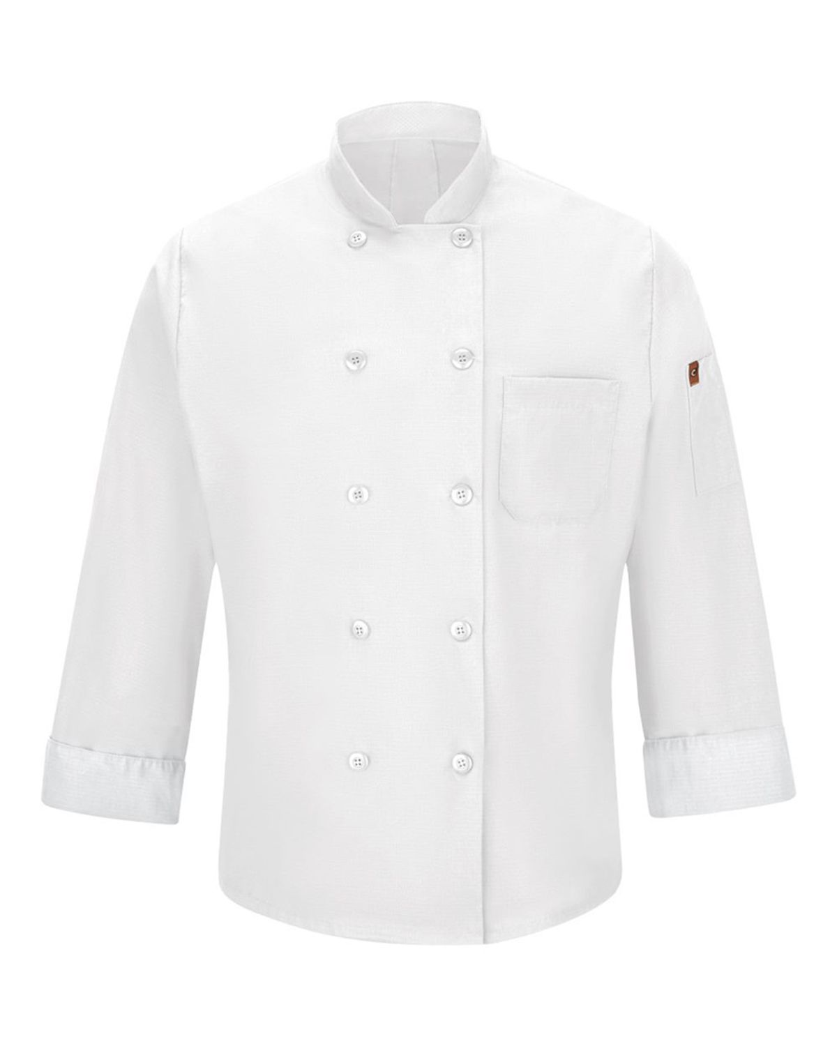 042X Chef Designs Mimix Chef Coat with OilBlok