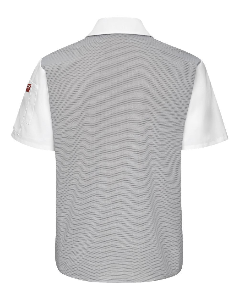 502M Chef Designs Poplin Airflow Cook Shirt with OilBlok - Back Image