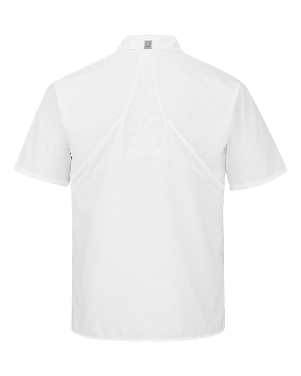 502X Chef Designs Mimix Short Sleeve Cook Shirt with OilBlok - Back Image